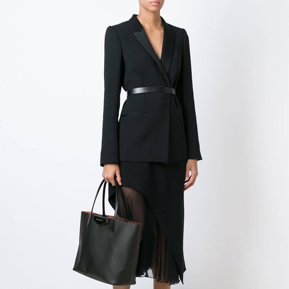 Givenchy Antigona large tote/ grey black - Picture 1 of 3